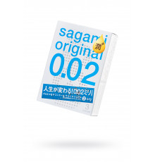 Презервативы sagami original 0.02 extra lub полиуретановые №3