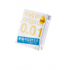 Презервативы sagami original 0.01 extra lub полиуретановые №2