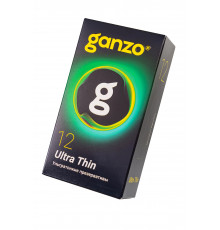 Презервативы ganzo ultra thine ультра тонкие № 12