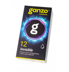 Презервативы ganzo invisible супер тонкие № 12