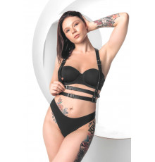 Портупея geba кожа черная l/xl
