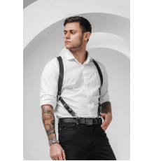 Портупея мужская amur style кожа черный l/xl