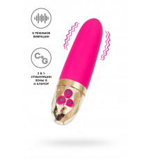 Вибратор mystim sleak freak красный 14,5 см