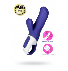 Вибратор satisfyer vibes magic bunny силикон фиолетовый 17,7 см